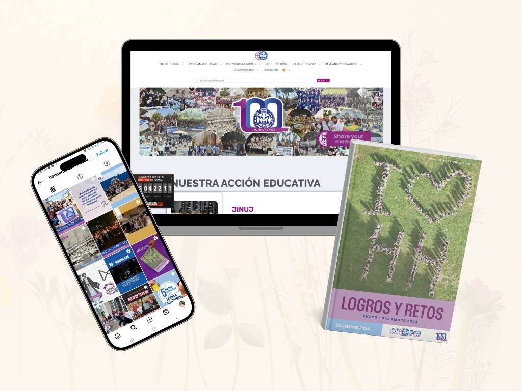 Website design, community management y diseño de editorial, reporte de resultados