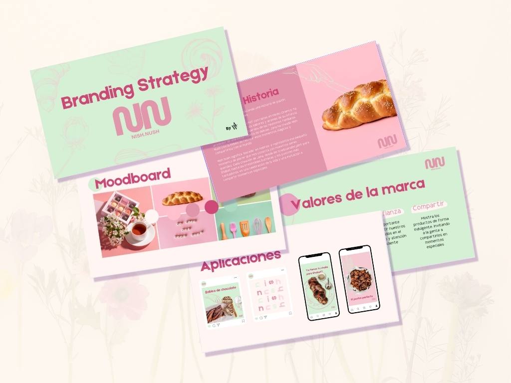 Desarrollo de estrategia de branding para Nish Nush by jana magen